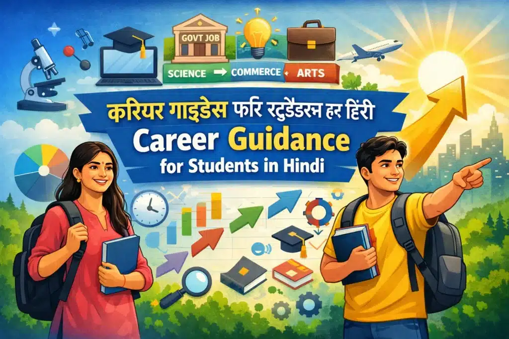 Career Guidance for Students in Hindi – सही करियर चुनने की पूरी जानकारी