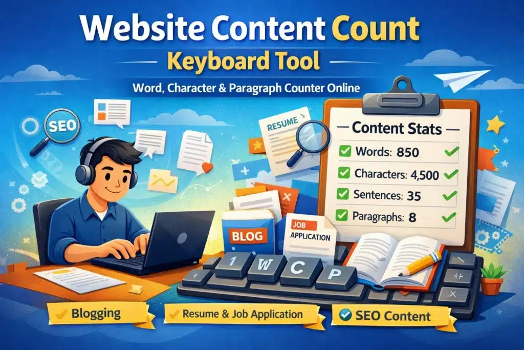 Website Content Count