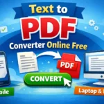 Convert Text to PDF Online Free