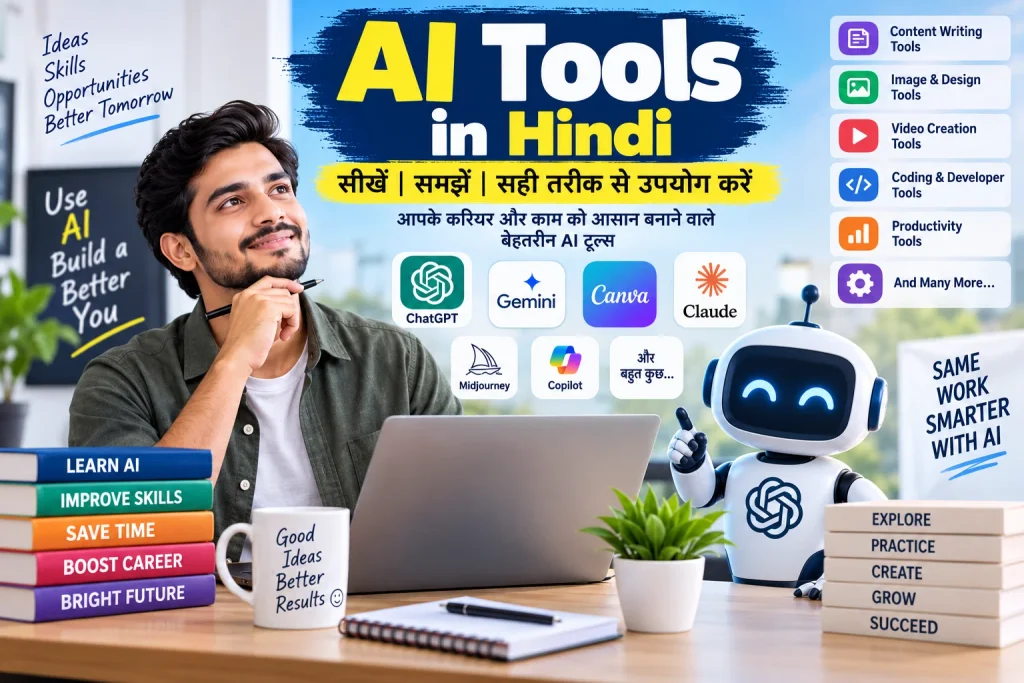 एआई टूल क्या है? उपयोग, प्रकार और फायदे | जानकारी