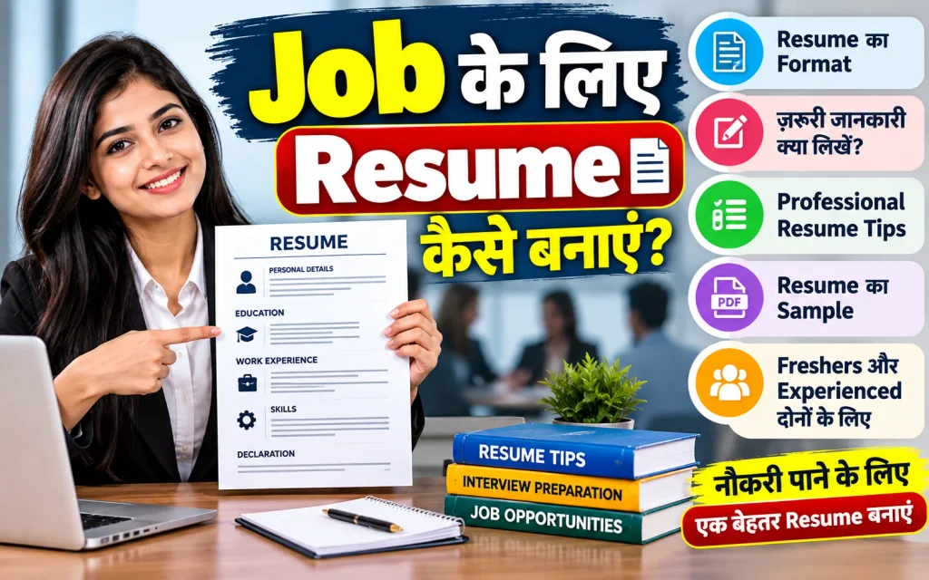 Job Ke Liye Resume Kaise Banaye