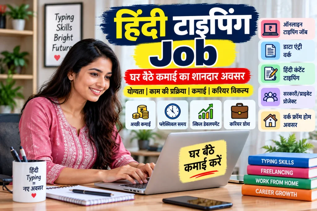 हिंदी टाइपिंग जॉब 